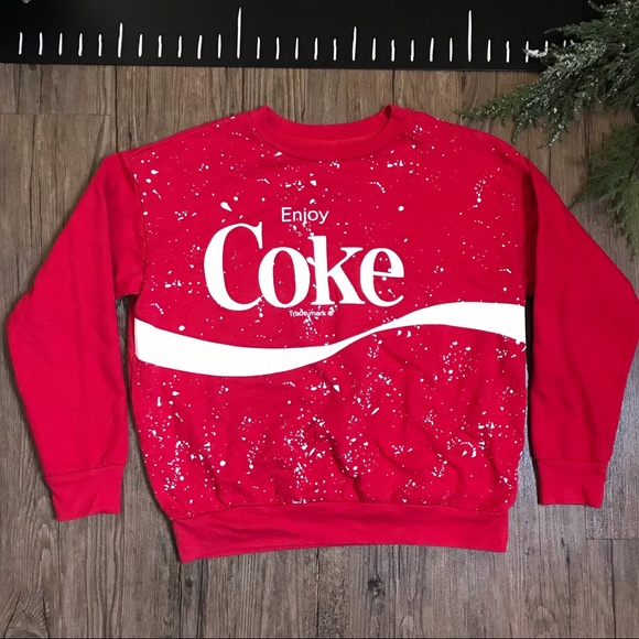 Enjoy coke sweatshirt Clearance